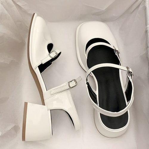 Non-slip Round Toe Sandals Shoes Ladies Casual 2022 Summer Hollow