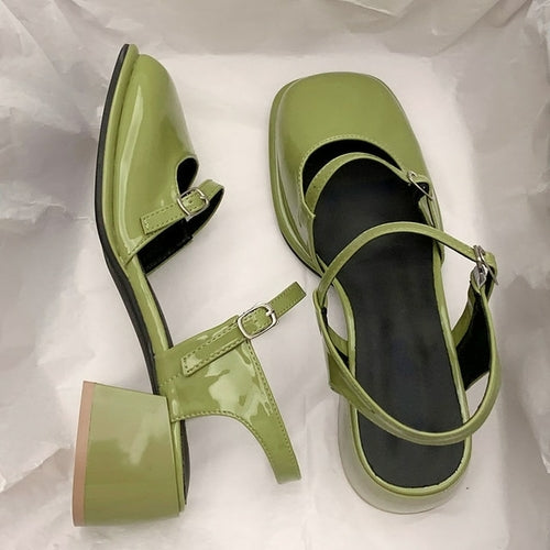 Non-slip Round Toe Sandals Shoes Ladies Casual 2022 Summer Hollow